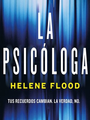 cover image of La psicóloga